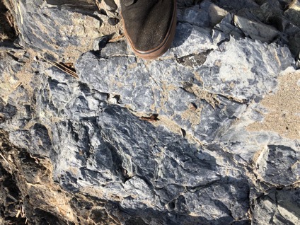 Blueschist facies sample